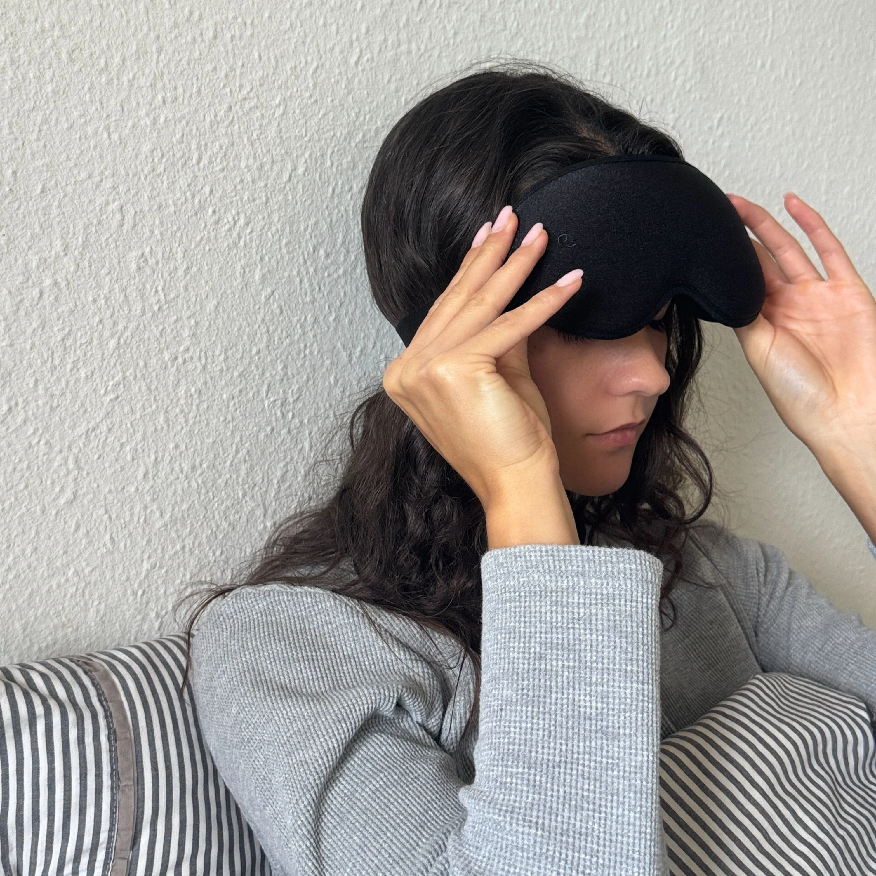 3D Sleep Mask, Black, One-size - Image 7