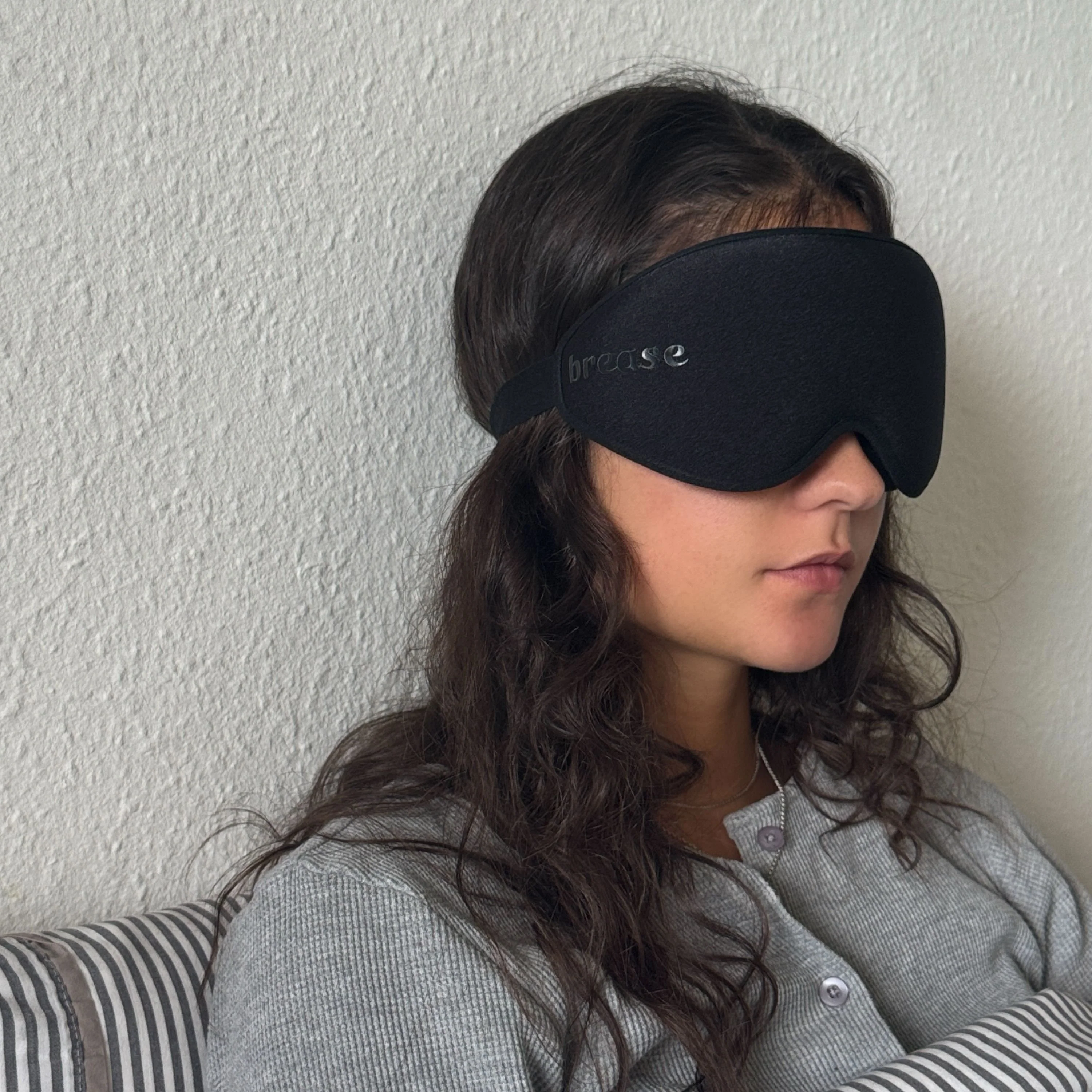 3D Sleep Mask, Black, One-size - Image 8