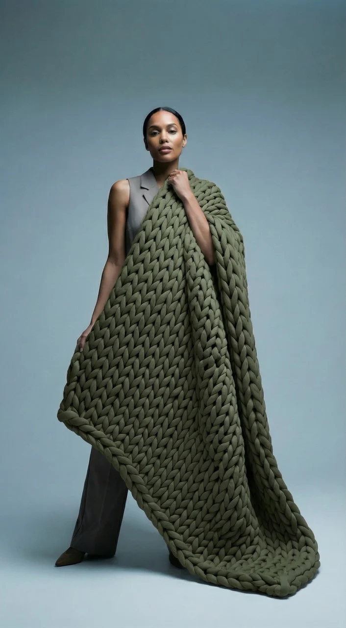 Hand-knitted weighted blanket™ - Image 16